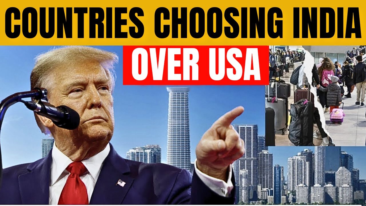 Top 10 countries now choosing INDIA over U.S after Trump's new tariffs
