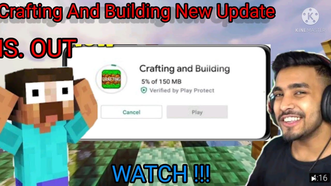 Crafting And Building 1.18 Update Is Not Showing l Crafting And Building 1.18 ll