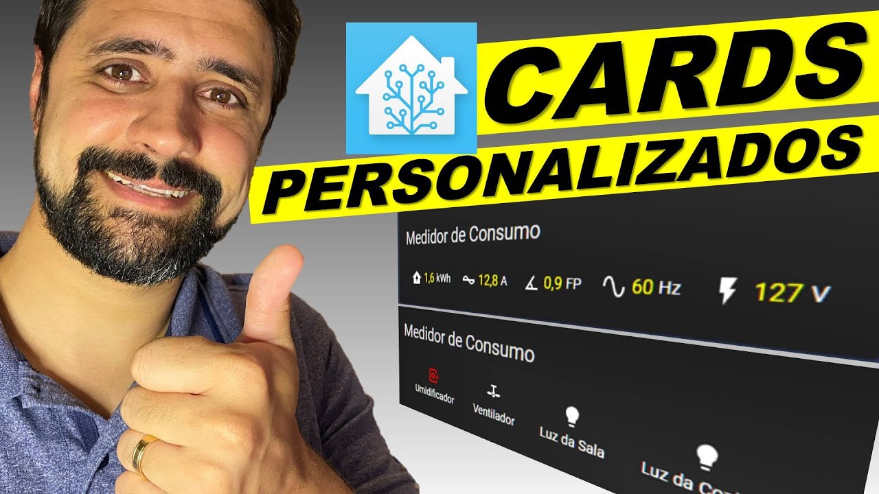 1 CARD TOP para personalizar seu Home Assistant | Paper Buttons Row | COMO instalar e configurar