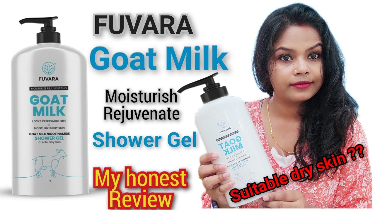 Dry skin type 💯 Goat Milk Body Wash for glowing skin @Glowwithmistu