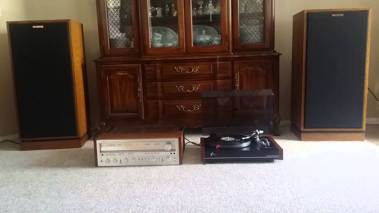 Klipsch Chorus ii and Pioneer SX-1250