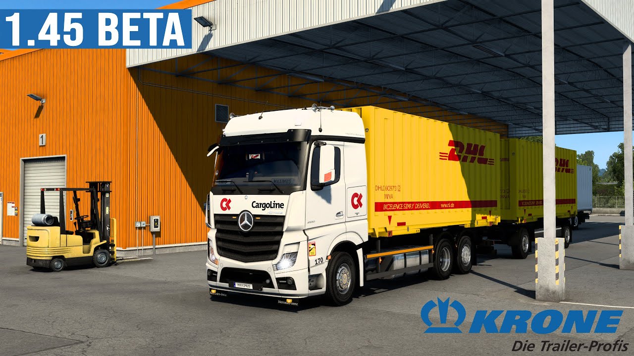 ETS2 1.45 - Von Hannover nach Werlte KRONE Werk [2162] EURO TRUCK SIMULATOR 2
