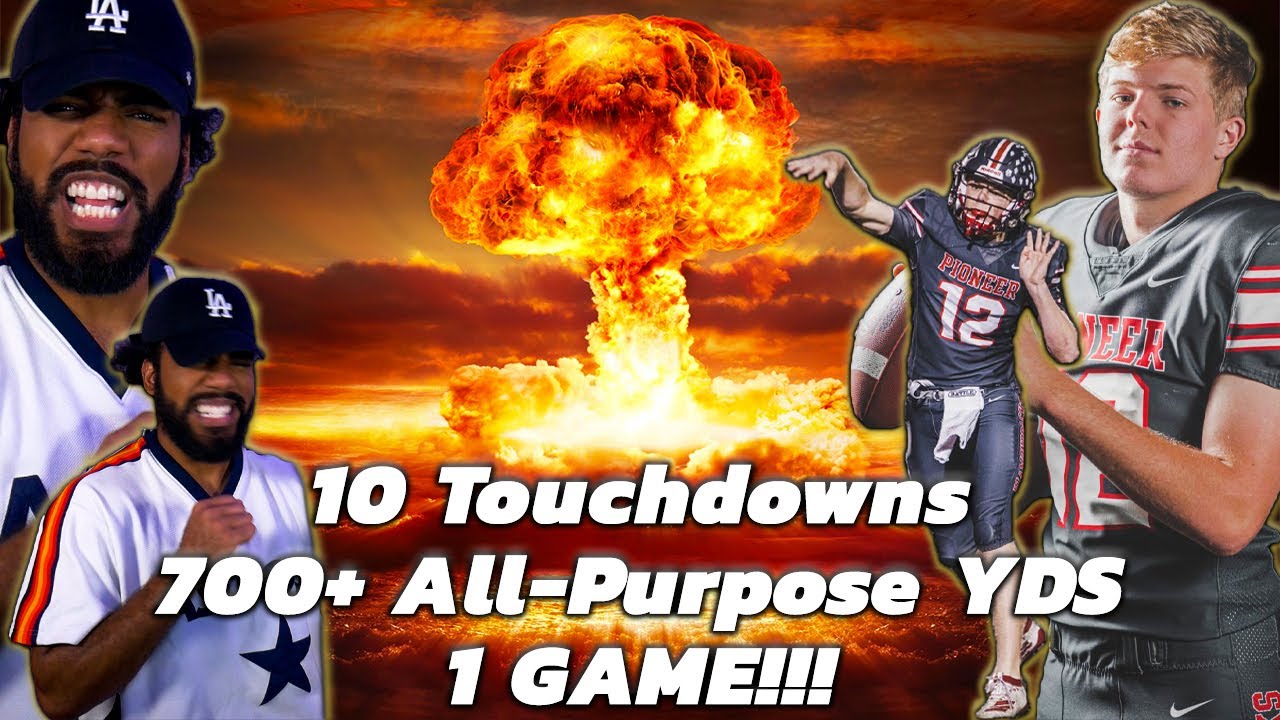 He Scored 10 Touchdowns In One Texas Playoff Game!!! l Sharpe Sports