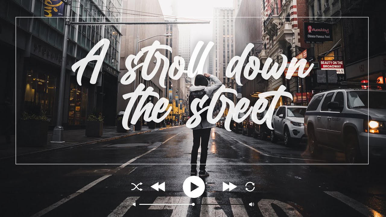 [Playlist] Soft song for a stroll down the street