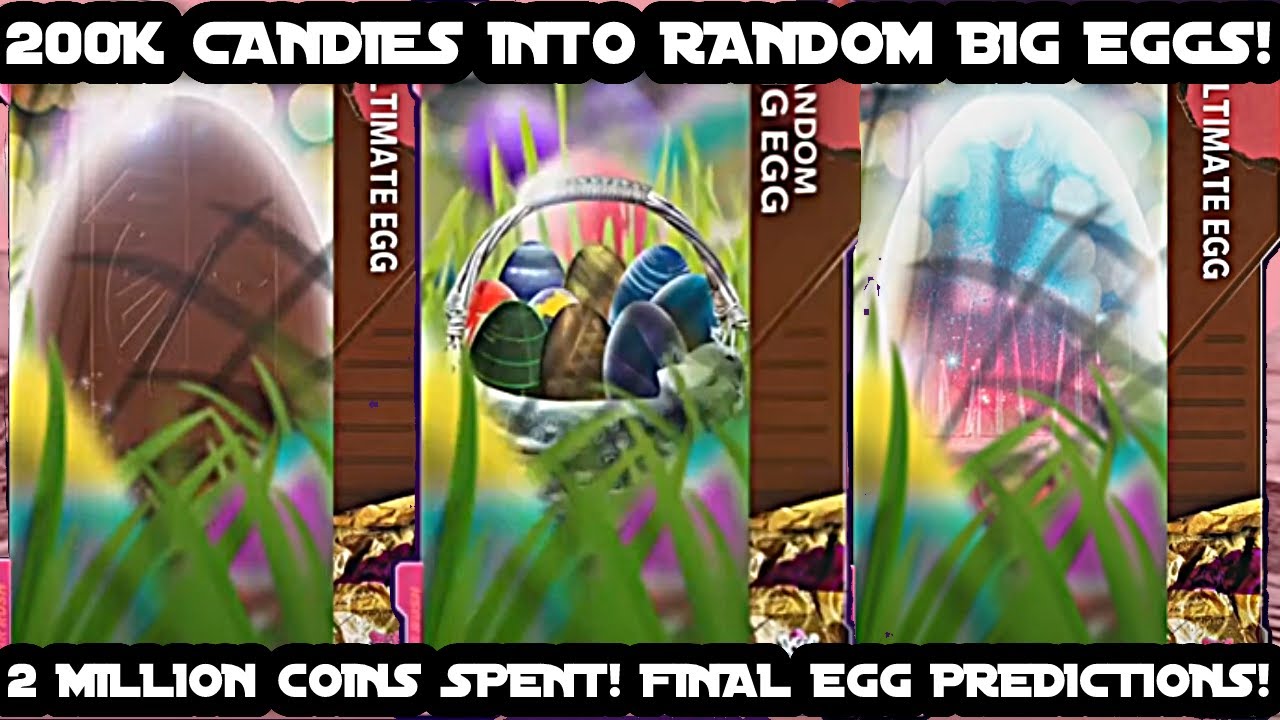 200K CANDY INTO BIG EGGS! REROLLING FOR ULTIMATE EGGS! MADDEN 21