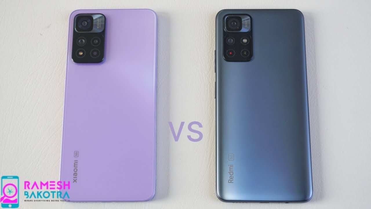Xiaomi 11i HyperCharge vs Redmi Note 11T SpeedTest and Camera Comparison