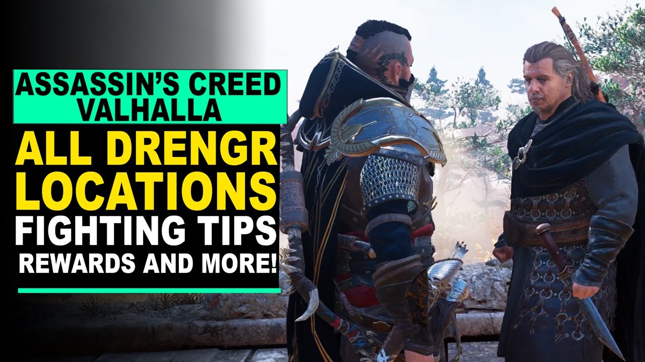 Assassin's Creed: Valhalla - ALL DRENGR LOCATIONS | Fighting Tips and More!