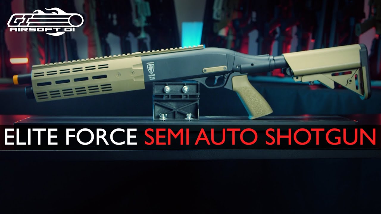 SEMI AUTO SHOTGUN?! - Elite Force CO2 Tri-Shot Shotgun | Airsoft GI