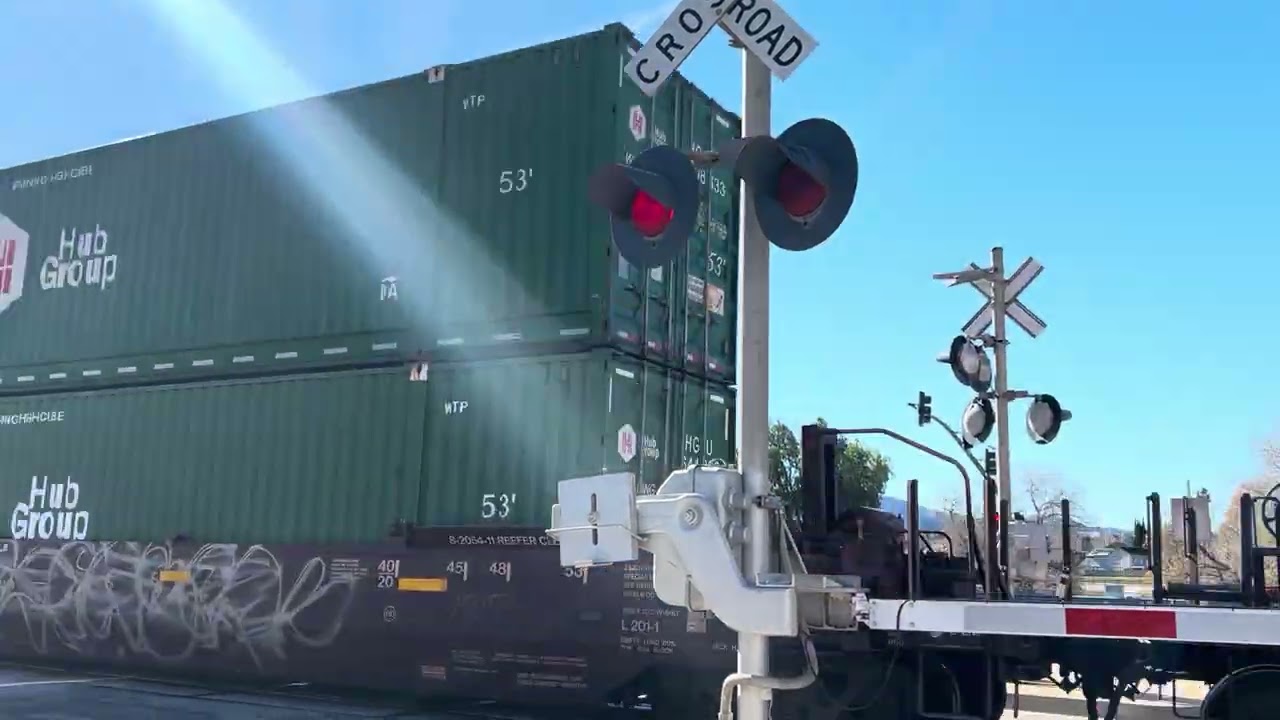 Freight Train and ￼ gates. 