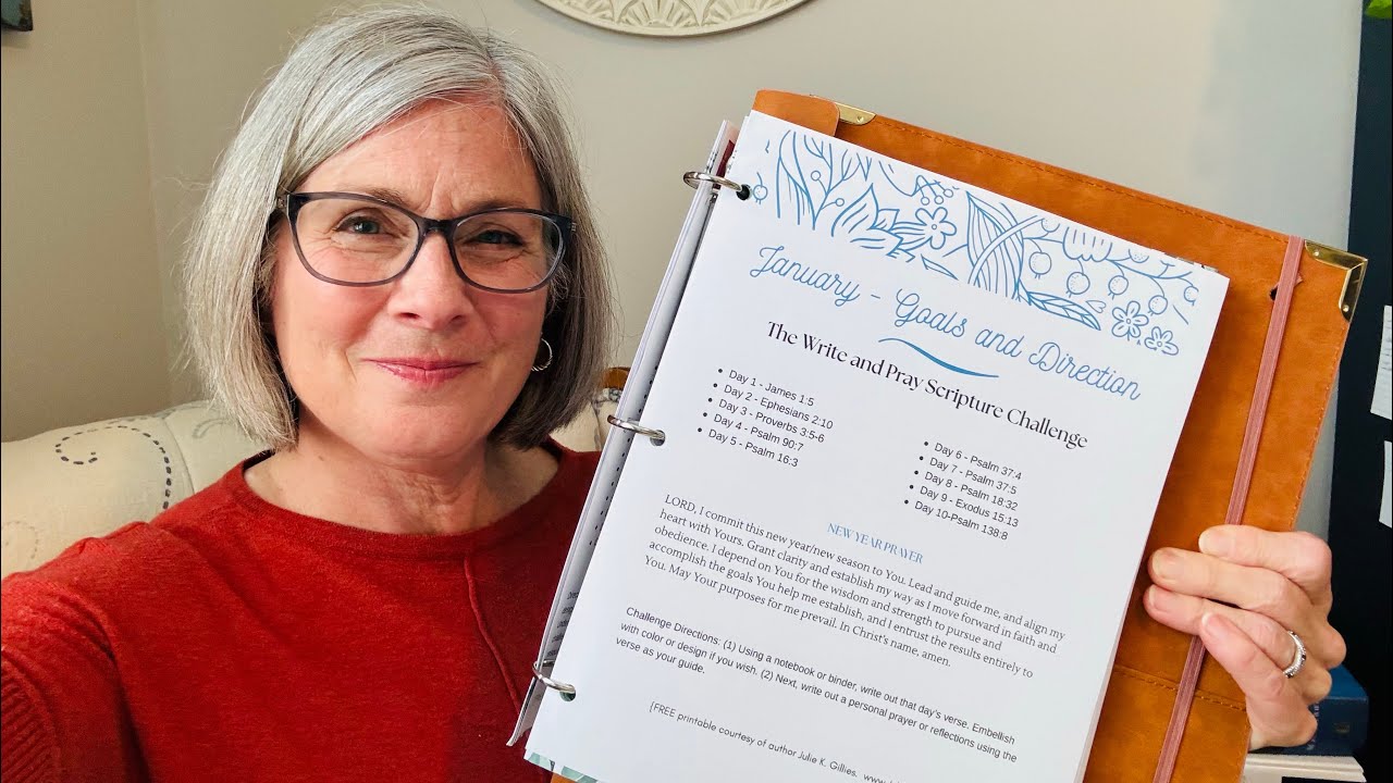 The January Write and Pray Scripture Challenge is finally here! ♥️ ✍️📒