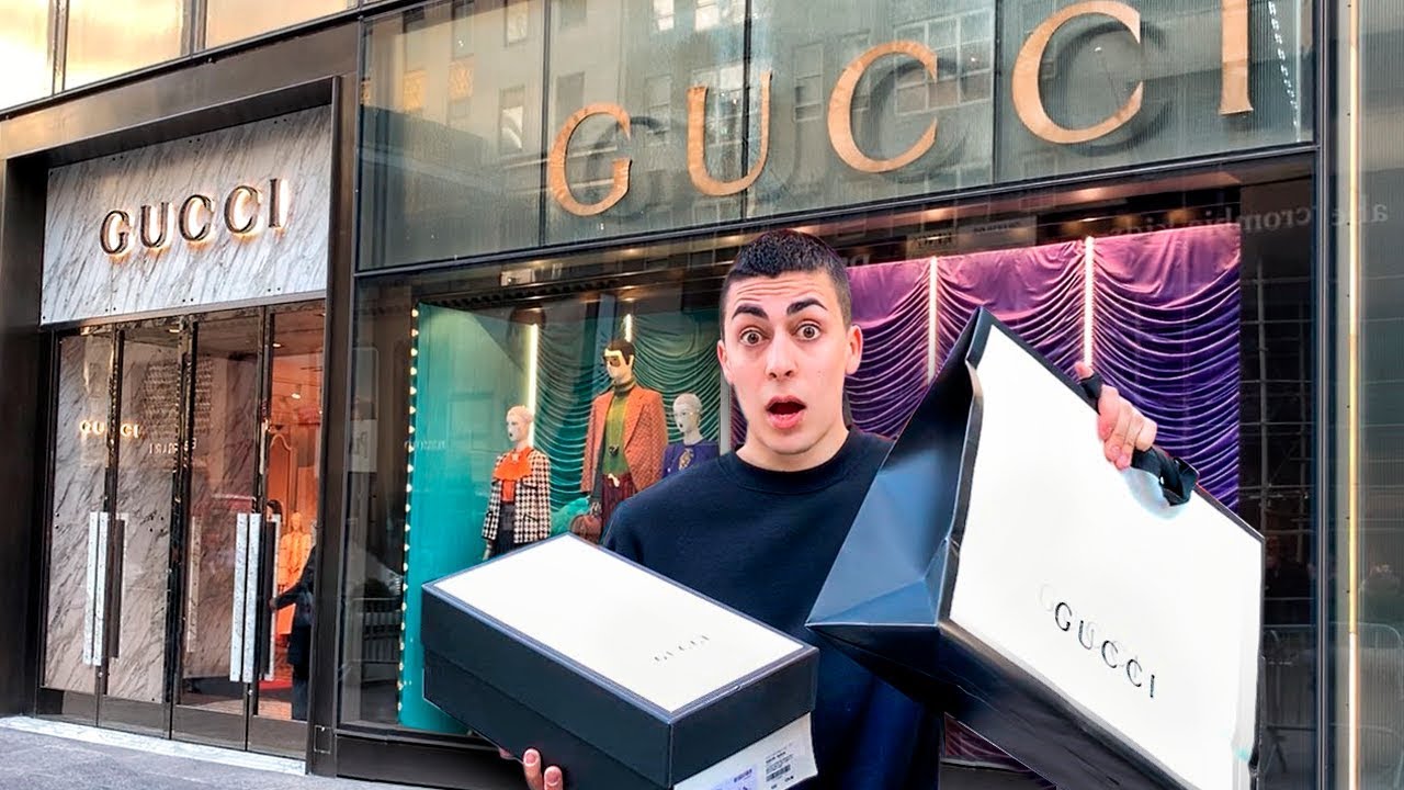Comprando en las tiendas MAS CARAS DE NUEVA YORK | (GUCCI, LOUIS VUITTON...)