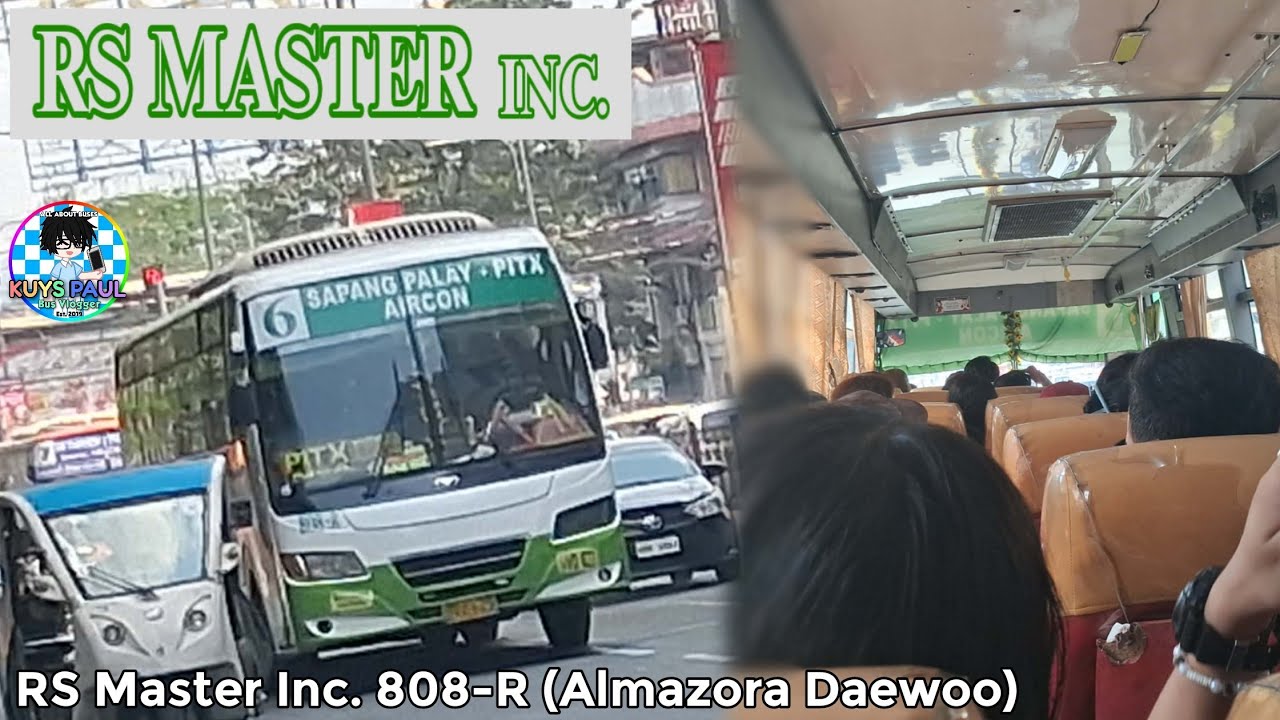 ONBOARD!! Bus Ride RS Master Inc. 808-R (Almazora Daewoo) || UST - PITX