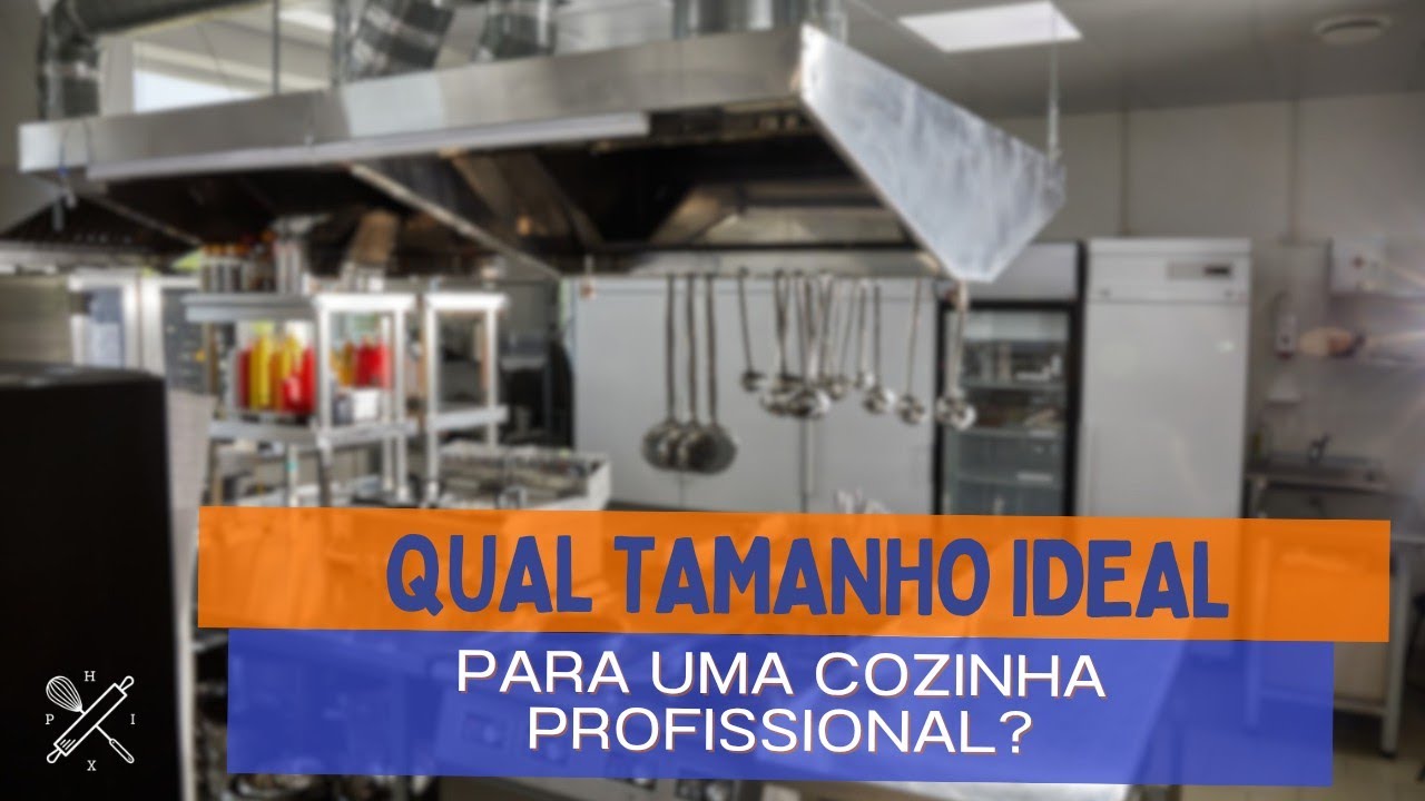 Qual tamanho ideal de uma cozinha profissional de restaurante?
