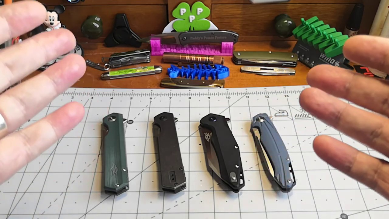 Ganzo Firebird Fh 13 ss. And quick roundup of the new Ganzo d2 knives.