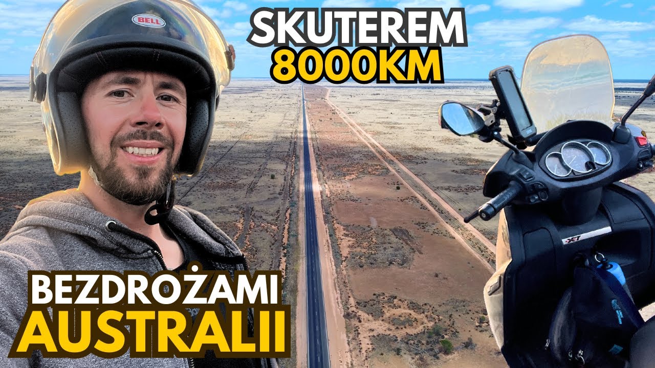 Skuterem przez AUSTRALIE! Trzy stany i różne strefy czasowe - zwiastun