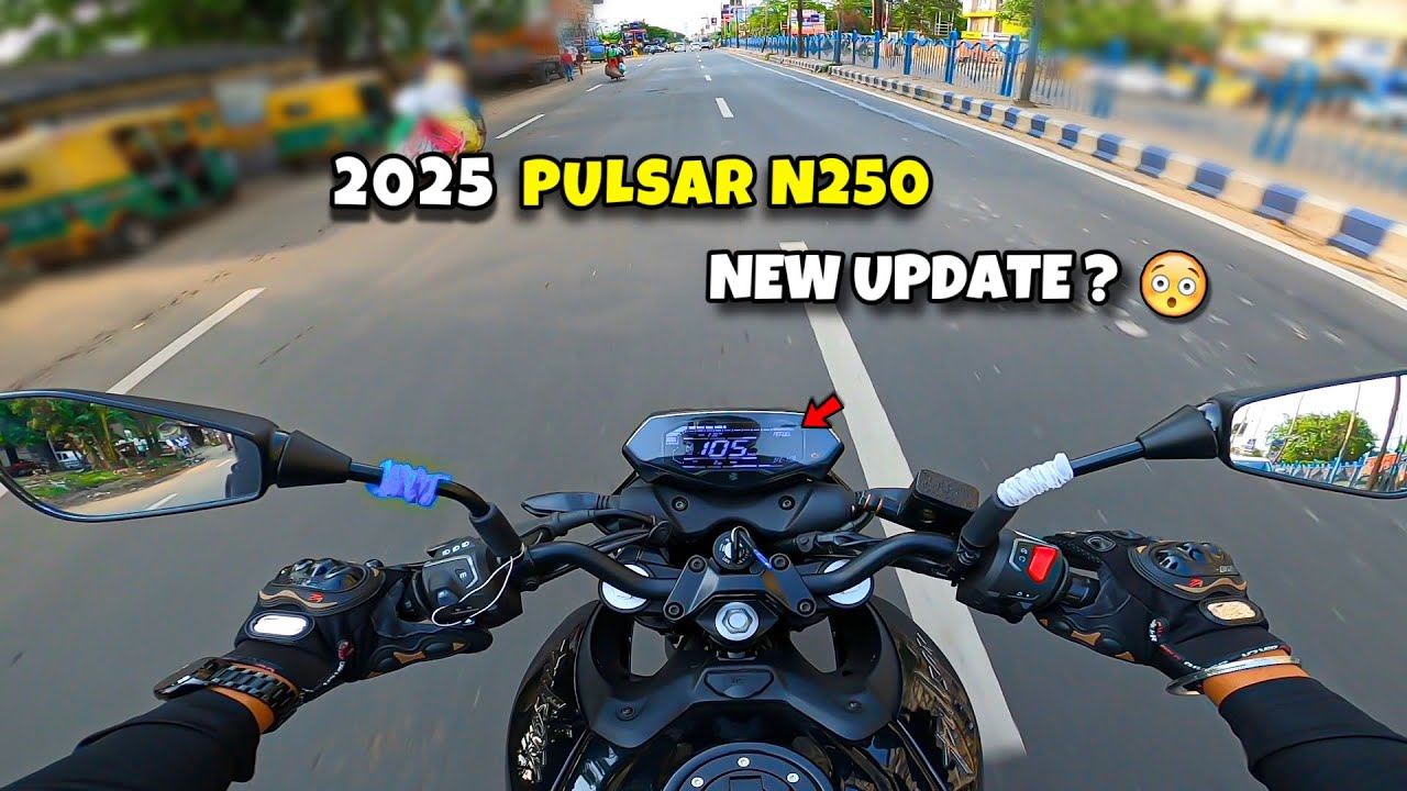 2025 Bajaj Pulsar N250 New Model RIDE REVIEW - New Update On Road Price Mileage | new2025pulsarn250
