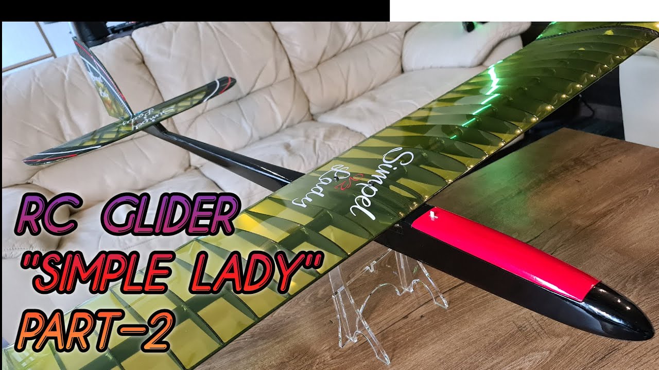 How to make RC Glider 2M  Building  