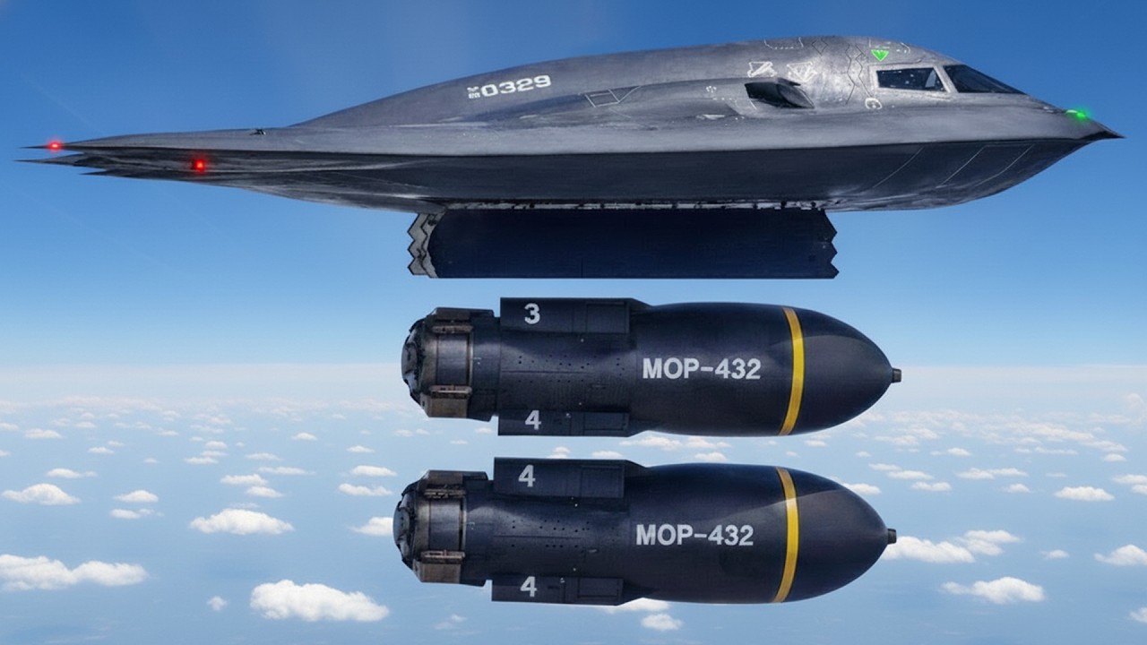 Женщина-пилот американского бомбардировщика B-2 Spirit доминирует и блестяще справляется