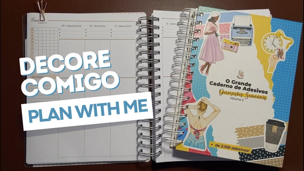 Plan with me | Decore comigo Papelaria Club 