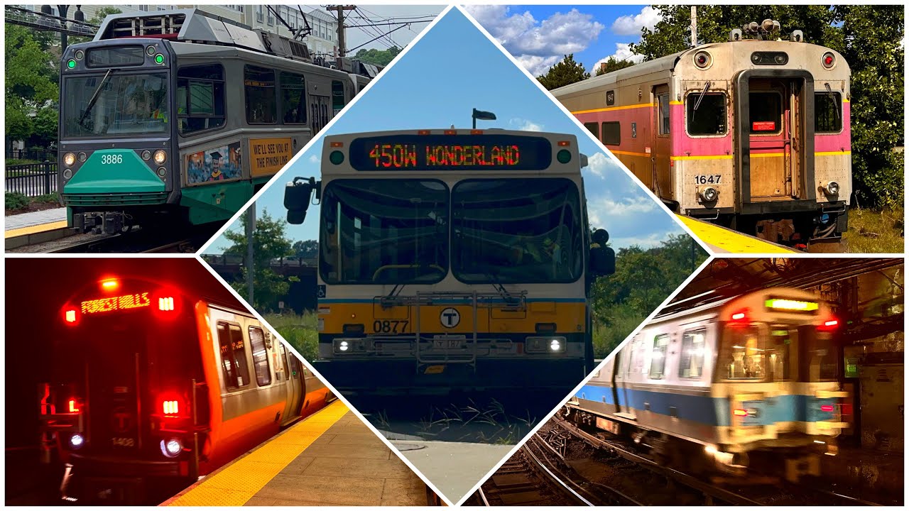 MBTA - Bus, Subway & Commuter Rail Action in Massachusetts ~ The Summer Special 2023 Movie