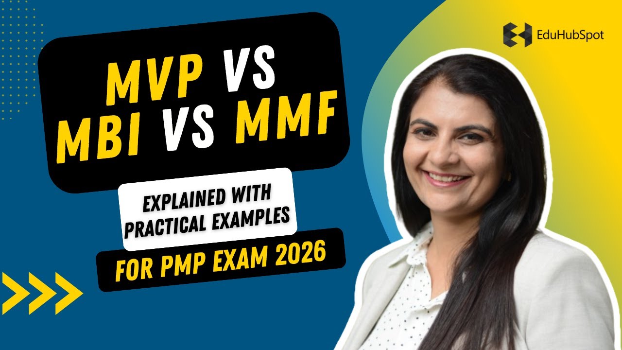 MVP VS MBI vs MMF explained with practical examples for PMP exam 2026