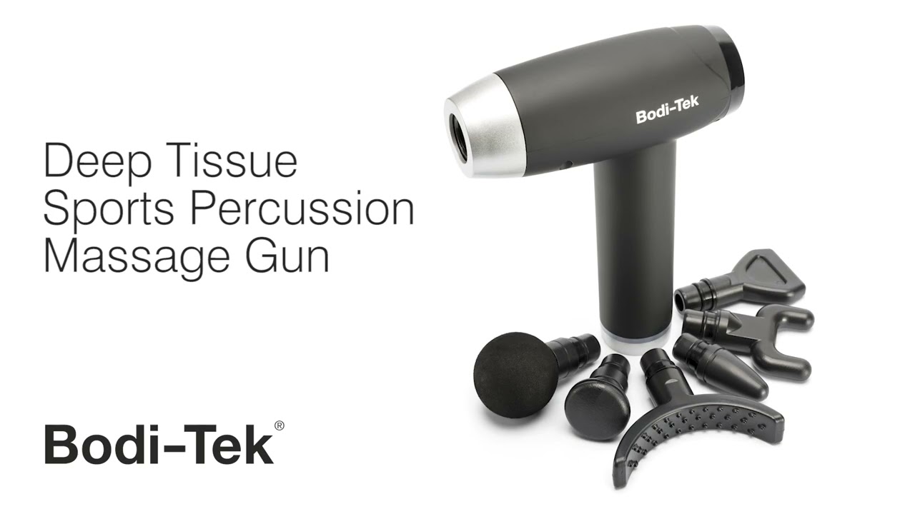 The Bodi-Tek Deep Tissue Sports Percussion Massage Gun from Peak Health Online