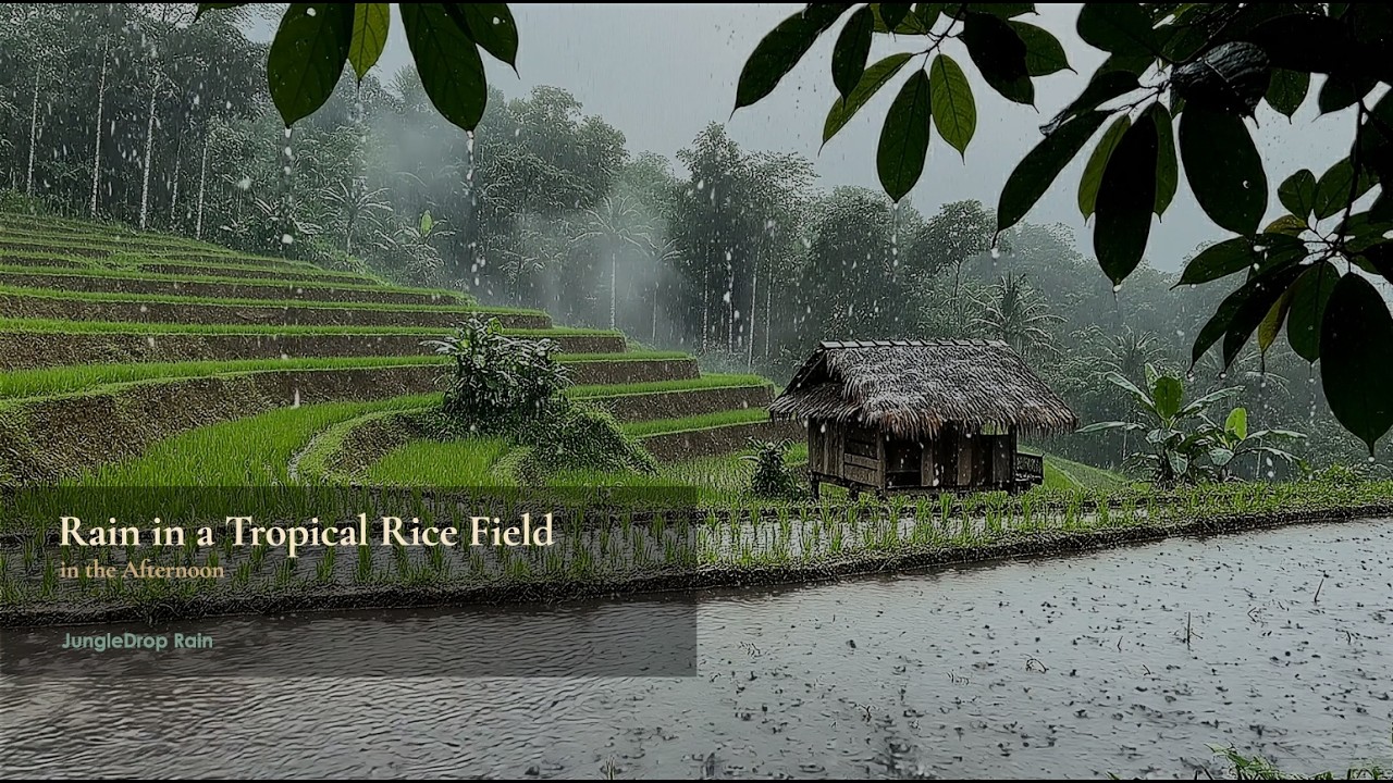 Soft Rain & Water Garden House Hills Sleep Better Overcome Insomnia