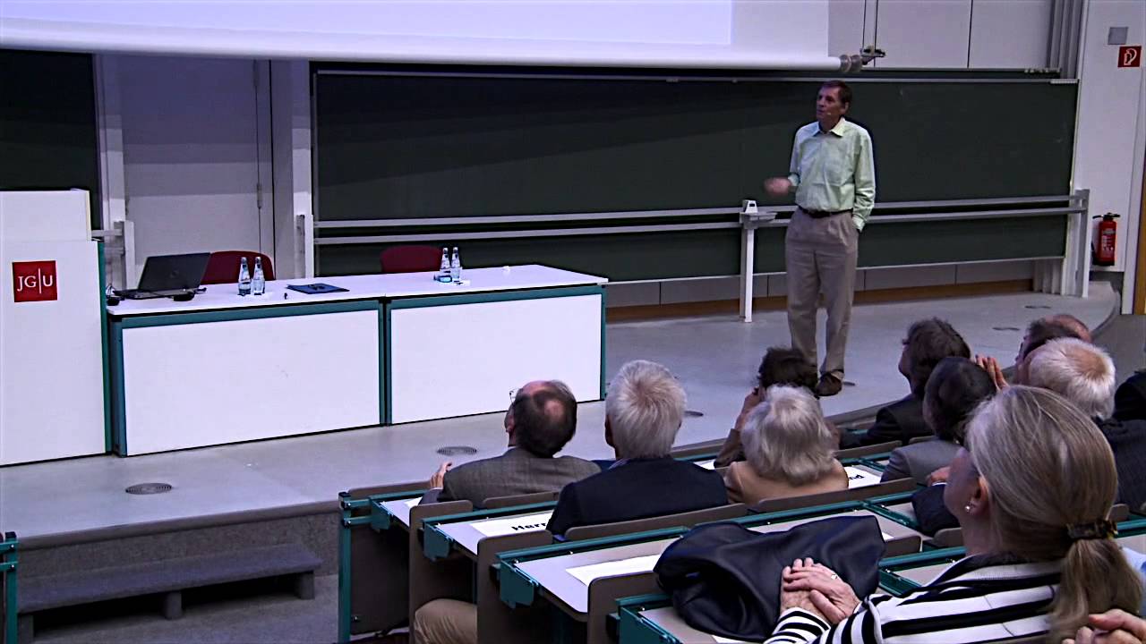 Stiftungsprofessur 2014: Christoph Wetterich -  