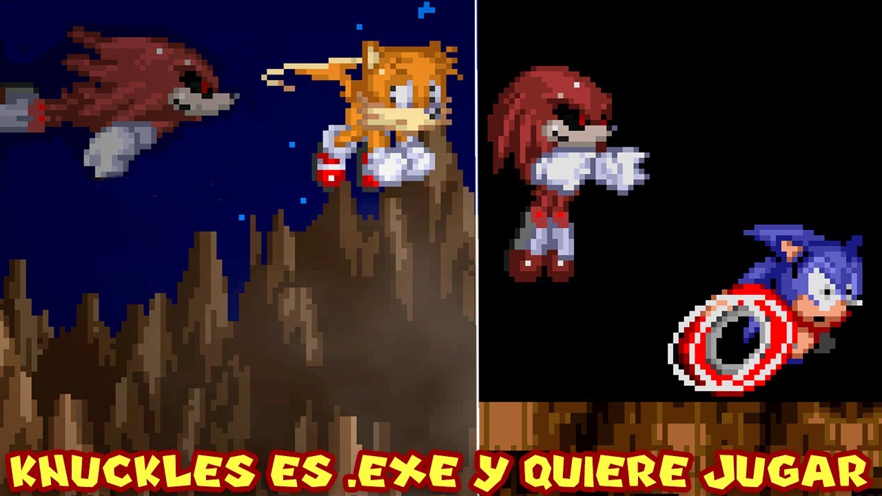 KNUCKLES ES .EXE Y QUIERE JUGAR - Knuckles.EXE Devil's Energy con Pepe el Mago