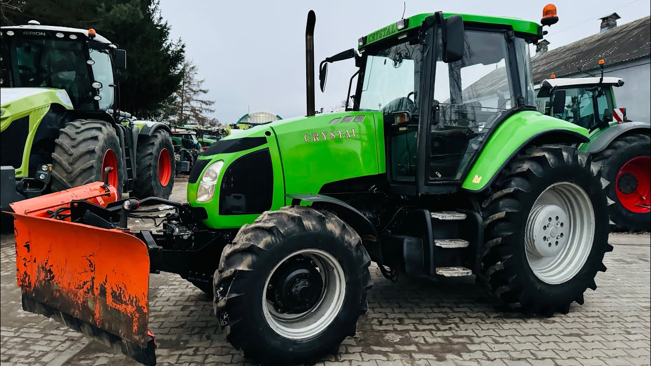 Crystal 121, 2004r, 121 KM z pługiem do śniegu, zestaw do odśnieżania,na sprzedaż/for sale *PESTROL*