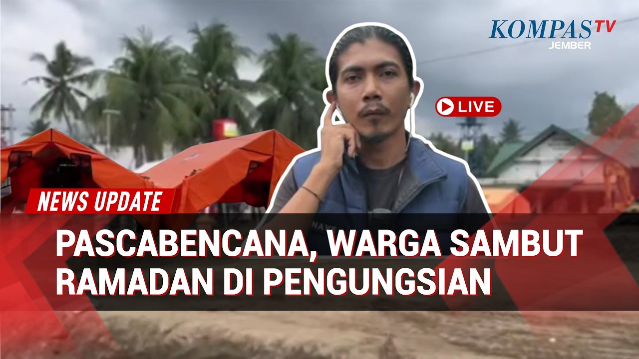 Penuh Haru! Korban Bencana di Sumatera Sambur Ramadan di Tenda Pengungsian