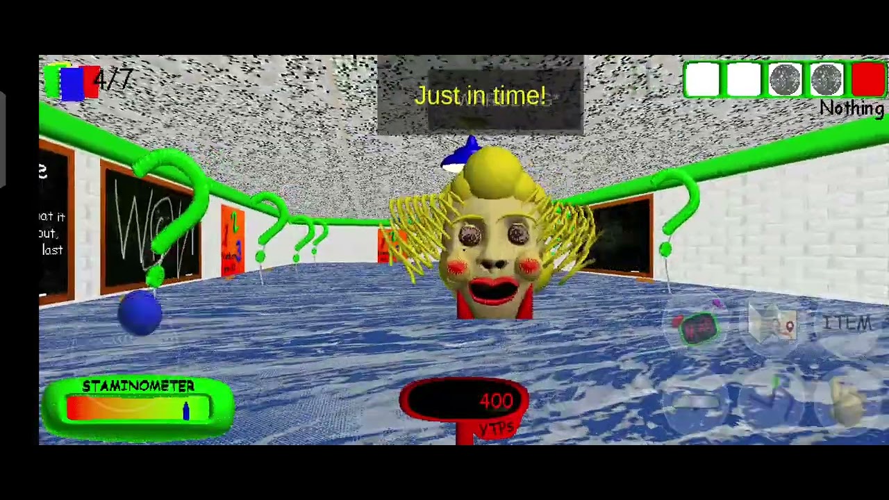 Baldi basics plus 0.12 на андроид