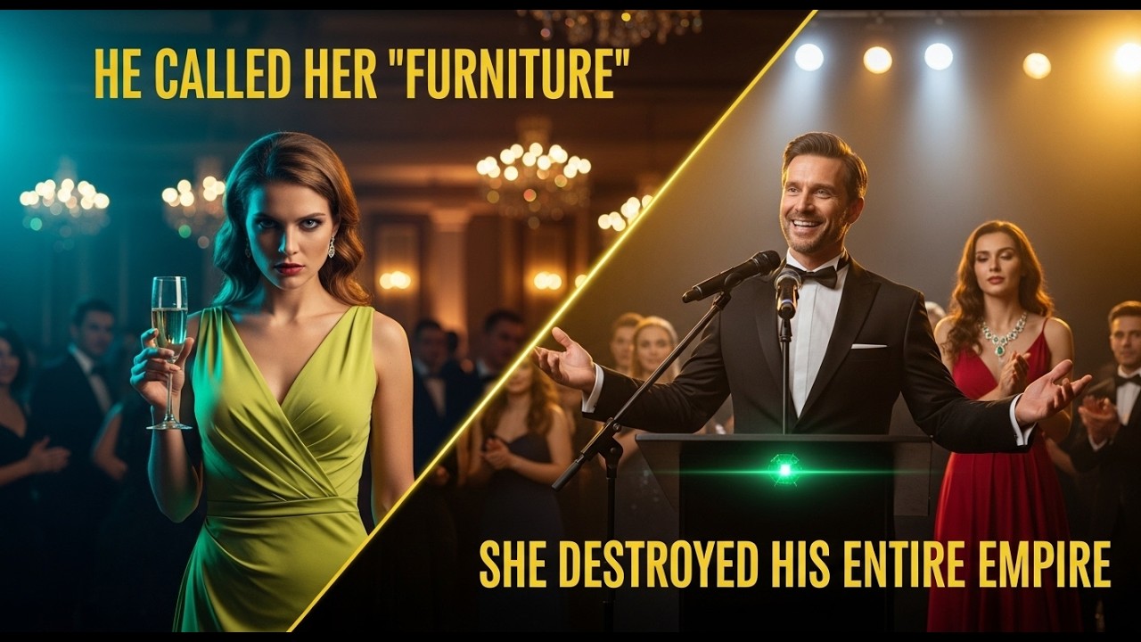 CEO Publicly Humiliates His Wife at Promotion Gala—She Destroys Him in Front of Everyone