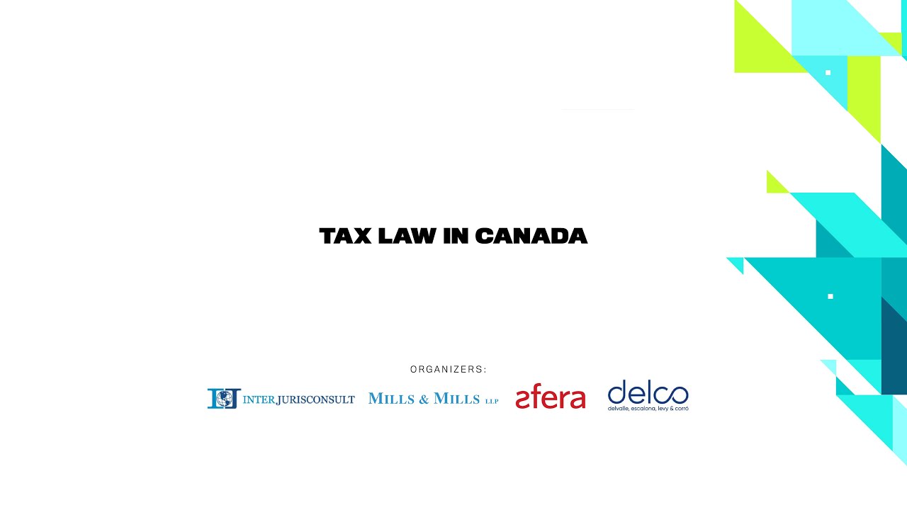 Tax Law in Canada