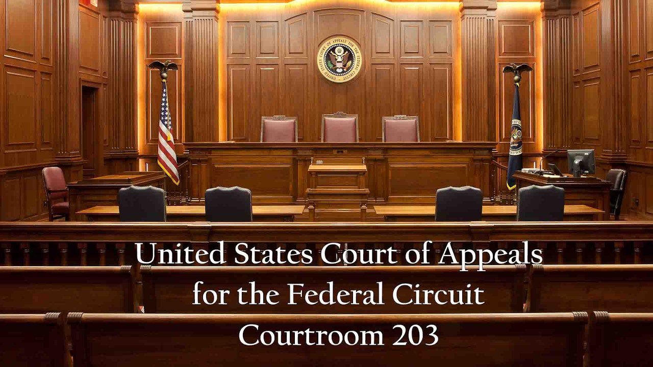 U.S. Court of Appeals for the Federal Circuit Live Stream Courtroom 203
