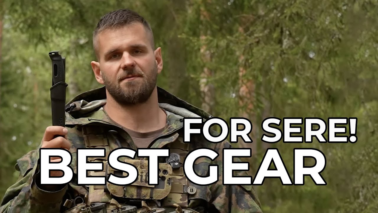 Survival and SERE kit by Estonian SOF instructor