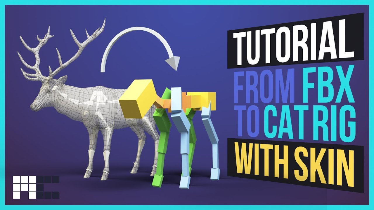 From FBX to CAT Rig With Skin Transfer (3ds Max)