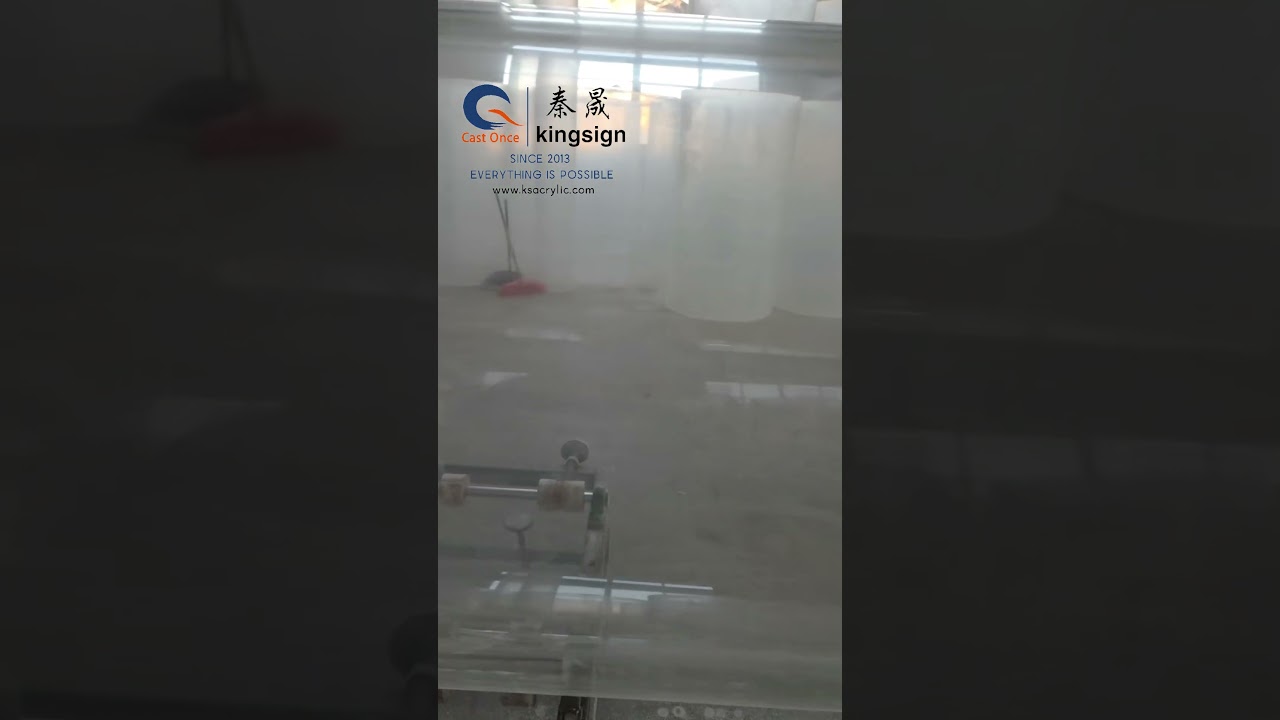 Kingsign Large Diameter Cast Acrylic Cylinder