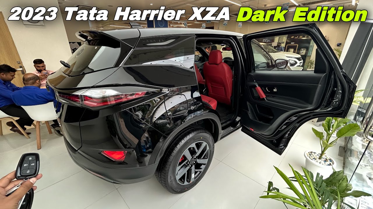 New Tata Harrier XZA plus Red Dark Edition 2023 Onroad Price & Features ❤️