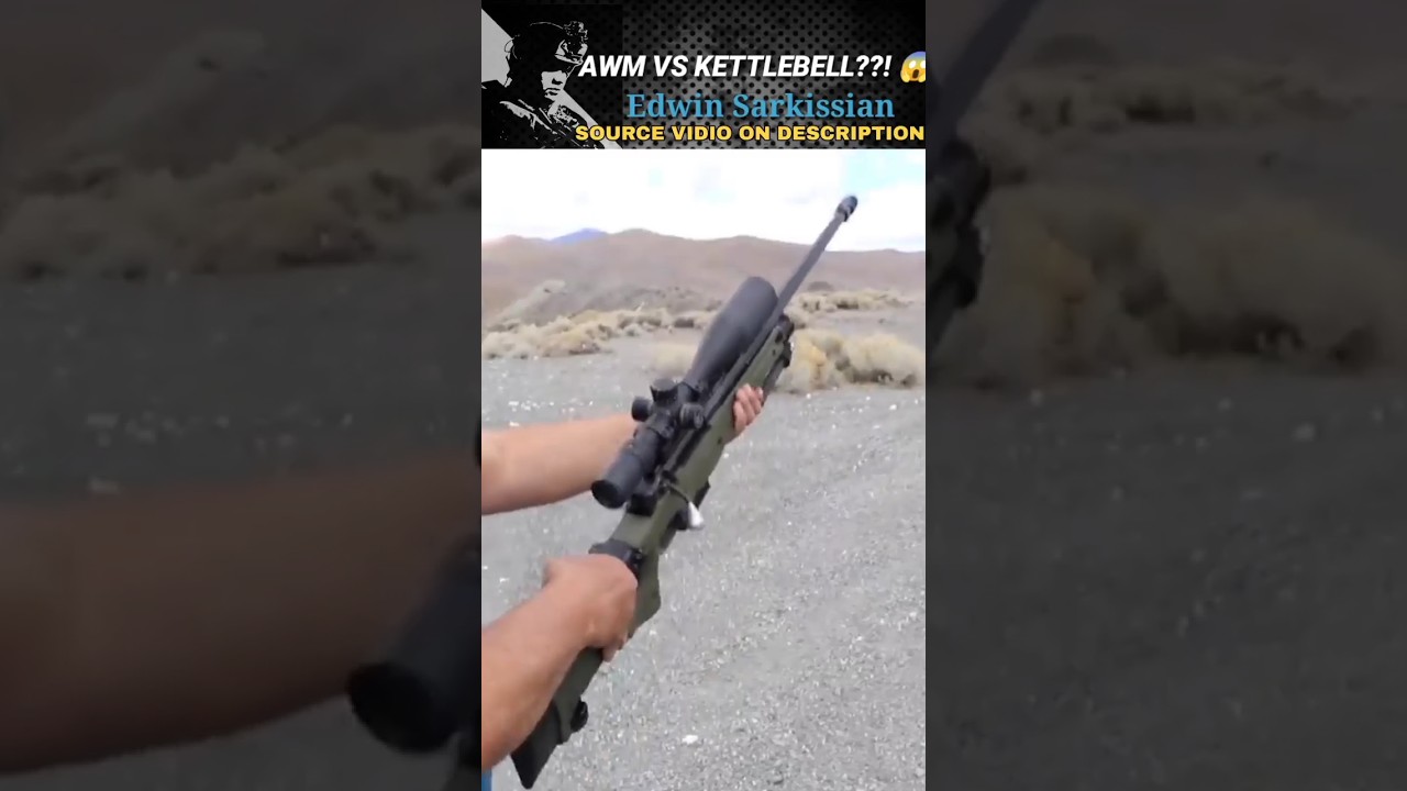 AWM VS KETTLEBEL❗❗😱 APAKAH AWM DAPAT MENEMBUSNYA?? #AWM #AWP