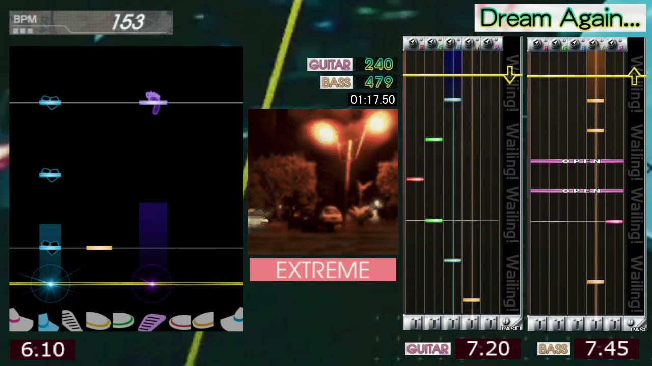 GITADORA / Dream Again - EXTREME (GUITARFREAKS 11thMIX & drummania 10thMIX)