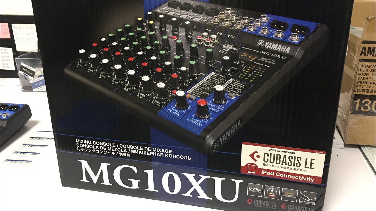 Yamaha MG10XU quick tutorial and tips ( Tagalog)