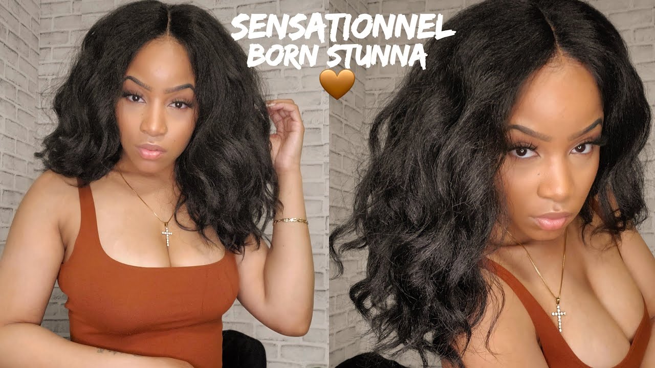 $30 Natural Textured Dream 😍 | Sensationnel Born Stunna Review | SharronReneé