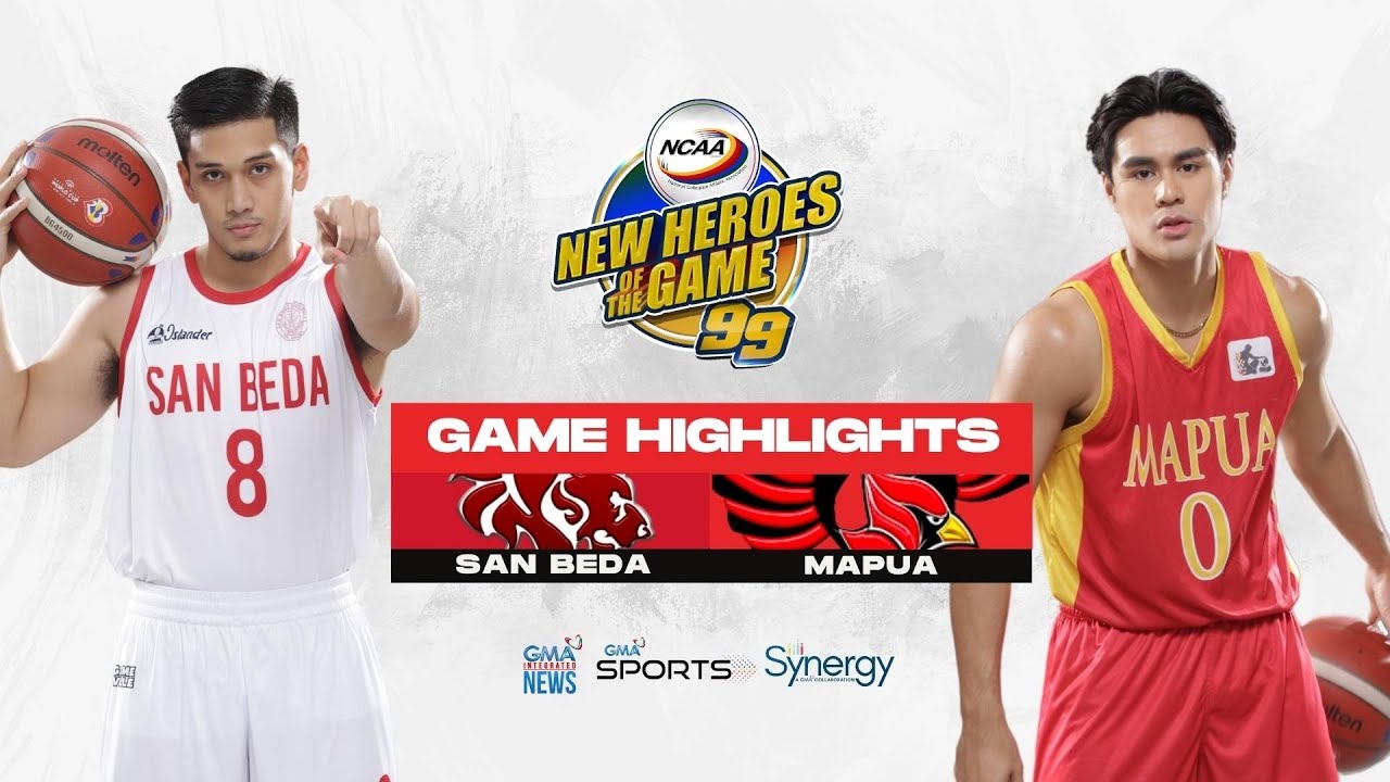 NCAA 99 Men's San Beda vs. Mapua (Highlights) | NCAA Season 99