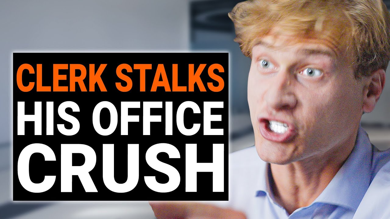 CLERK STALKS HIS OFFICE CRUSH | @DramatizeMe