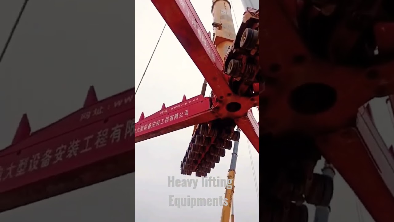 World largest Cranes Heavy lifting Equipments Biggest Cranes shorts video mviral