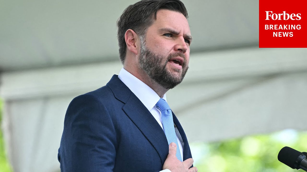 BREAKING NEWS: JD Vance Honors Fallen Police Officers At National Peace Officers' Memorial Service