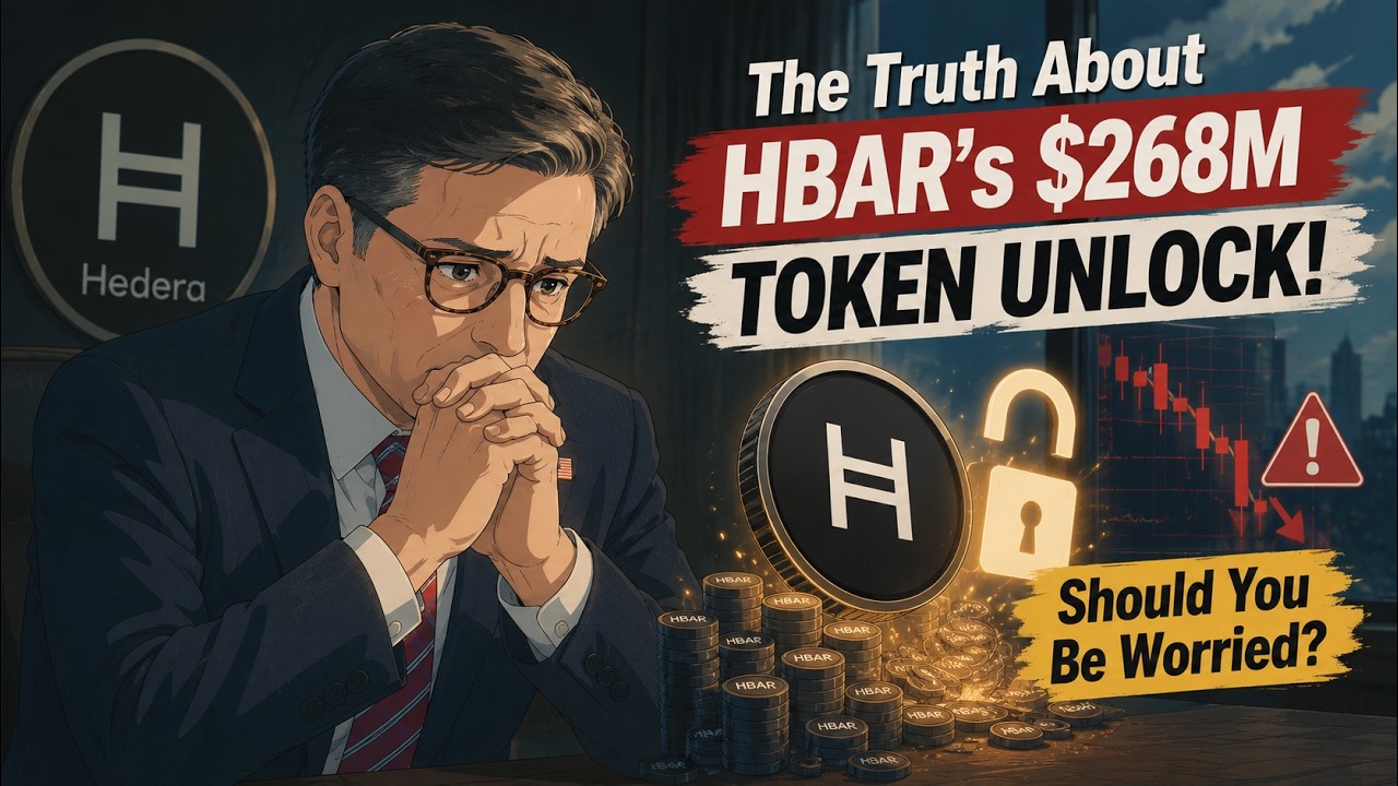 Вся правда о разблокировке токенов HBAR на $268 млн! Стоит ли беспокоиться?