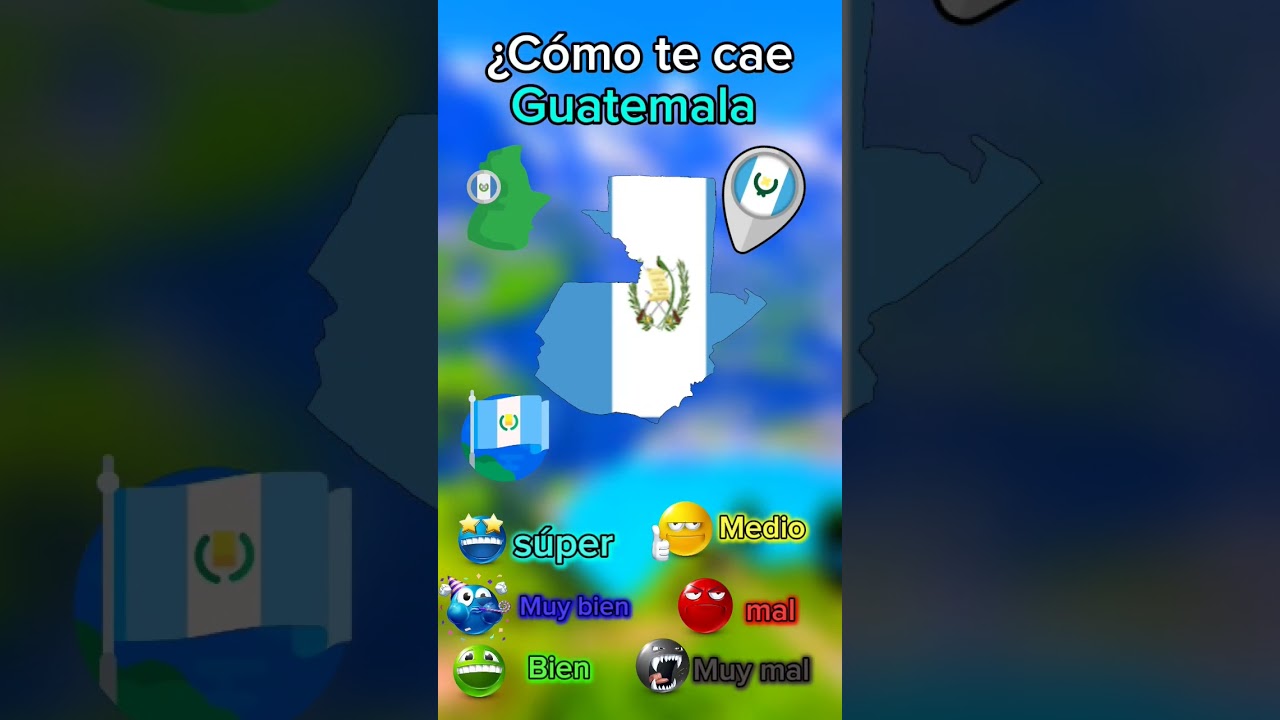 &iquest;c&oacute;mo te cae Guatemala? 👀🤔 #maper #mapping #map #geografia #mapa #guatemala