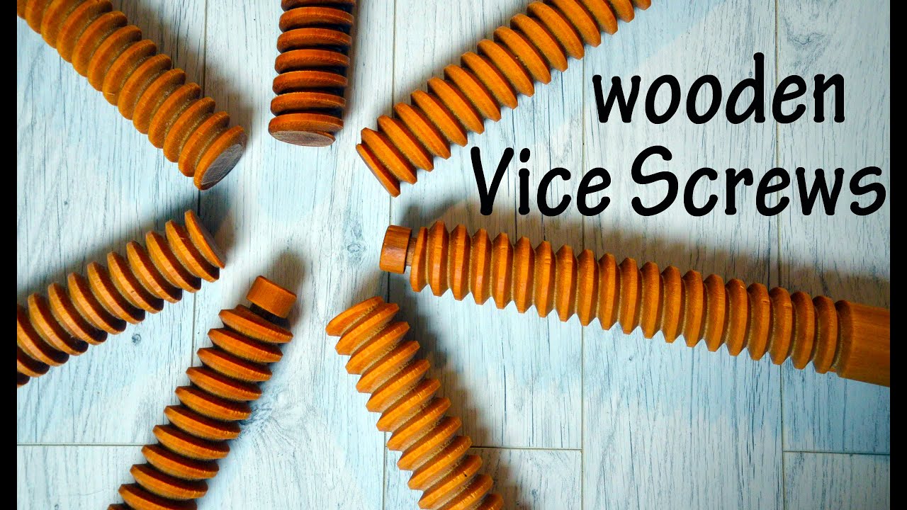 Wooden Screw - new tools & adapted method